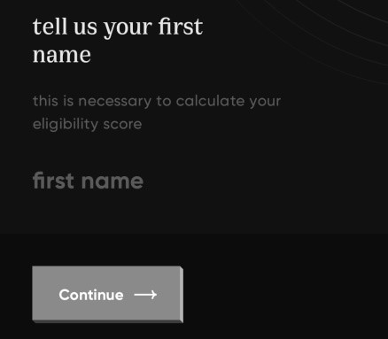 Enter Name in CRED App